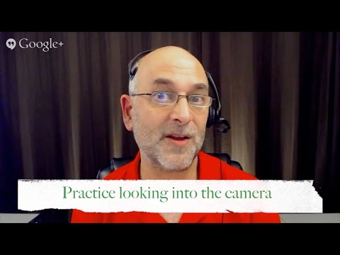 how to look at the camera