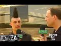 this was shot backstage @ the 2007 van's warped tour
eric blair talks with mark unseen the lead singer for the punk band the unseen