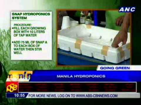 how to make snap solution for hydroponics