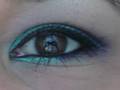 Teal & Purple (Entremauve) MAC pigments Look
