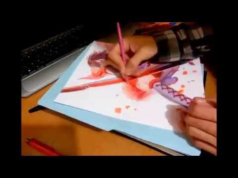 how to draw rwby red