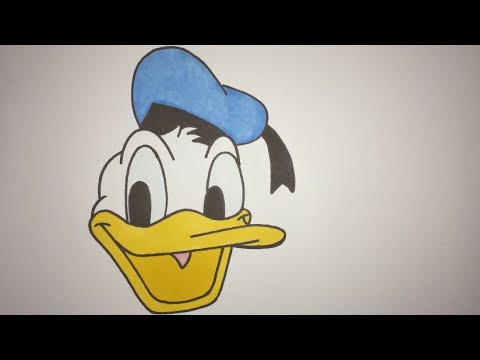 how to draw donald duck