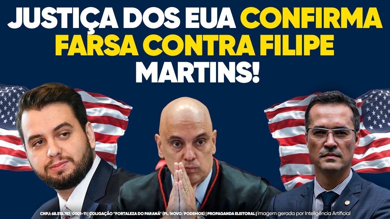 Juiz dos EUA: Moraes Usou Farsa Para Prender Filipe Martins!