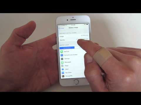how to turn battery percentage on iphone 6