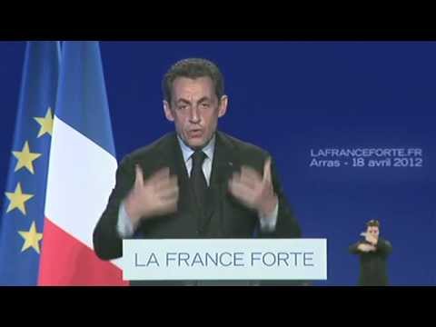 Discours de Nicolas Sarkozy
