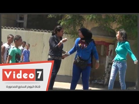 بالفيديو .. فتاة بعد التحرش بها : « لو فيكو راجل يمد أيده تانى »