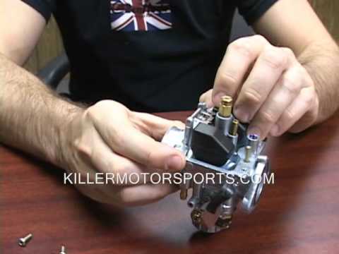 how to clean a yamaha warrior carburetor