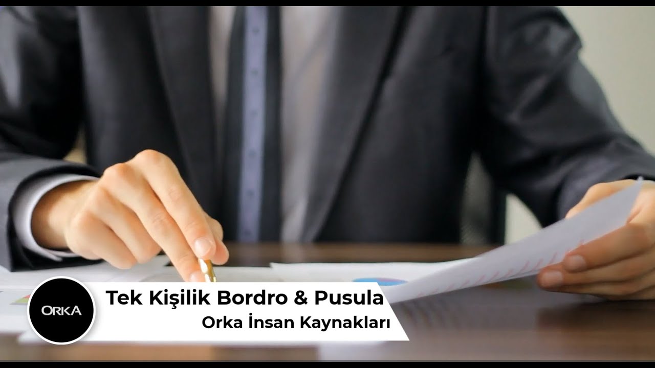 Tek Kişilik Bordro ya da Pusula Yazdırma