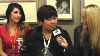 Leenock the IPL 5 Champion sits with all the girls