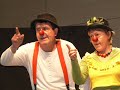 LOURDES La troupe Bataclown � la cit� Saint-Pierre