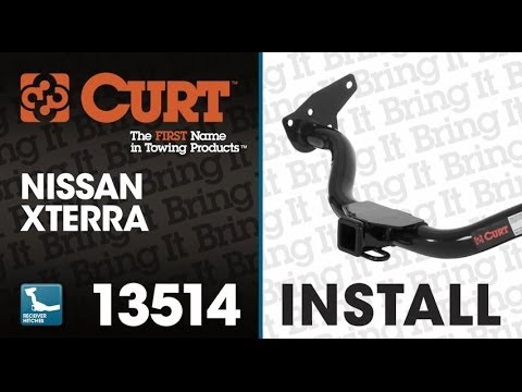 how to install hitch on nissan xterra