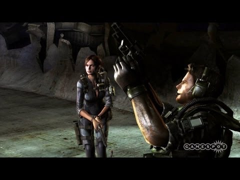 Resident Evil: Revelations - Boss Battle Gameplay (Wii U)