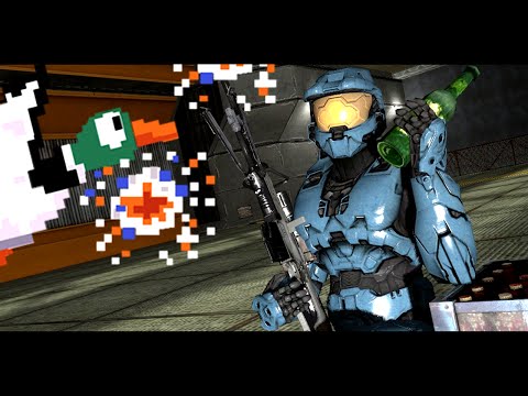 DUCK HUNT!! (Halo 3 Custom Match - The Derp Crew)