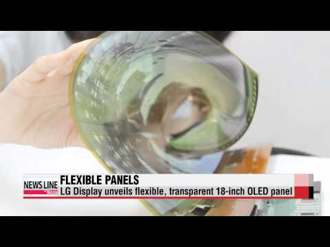 LG Display unveils flexible, transparent OLED panels