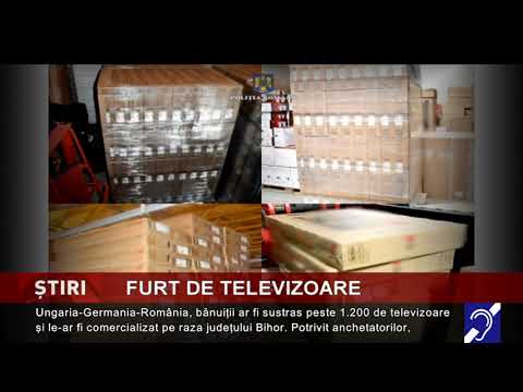 Anchetă privind furtul a peste 1.200 de televizoare