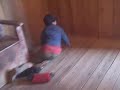 morgan in slanted house