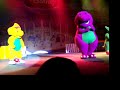 show do Barney e o Parque Musical - Amo Você