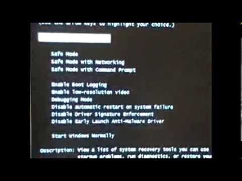 how to safe mode windows 8