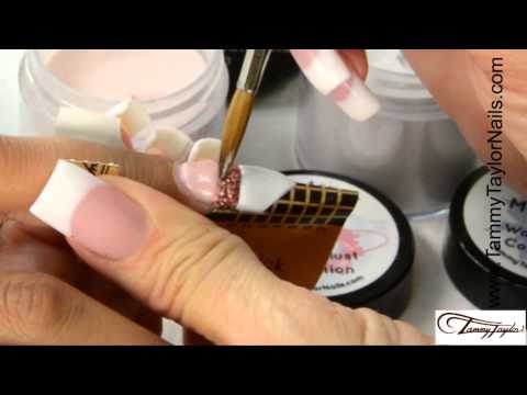 ♡ Tammy Taylor Dazzle Me Away Nail Design with Refashioned Edge