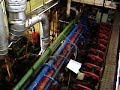 in the engine room on the ross at tilbury very cold.long live caroline.