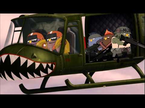 Picture from Rocketbirds: Hardboiled Chicken goes co op