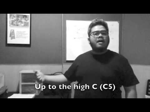 how to practice high vocal notes