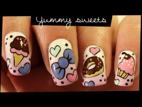 Yummy Sweets nail art
