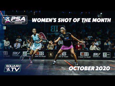 Squash: Women's Shot of the Month - October 2020