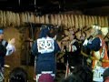 Ainu tribal dance in Hokkaido