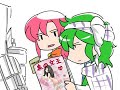 Fire Emblem-Parody, found on Nicovideohttp://www.nicovideo.jp/watch/sm2787854Characters are from Fire Emblem 4: Genealogy of the Holy War (SNES)