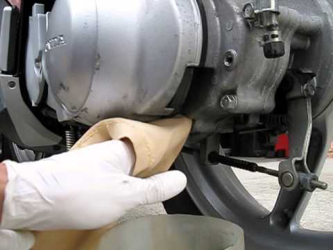 how to change oil in a v drive