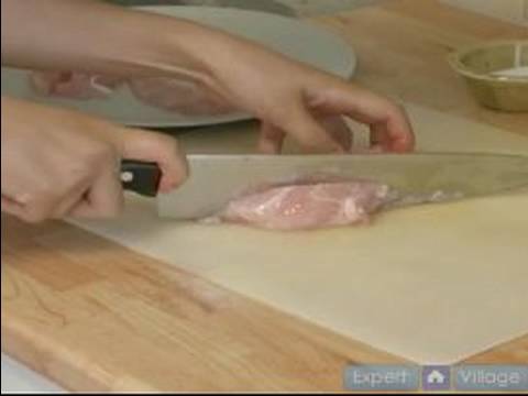 Easy Korean Recipes : Chopping Chicken for Korean Spicy Chicken Stew