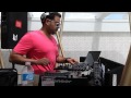 Drew Blaze spinning at the Dream Hotel in Miami for the Bottarga Brunch WMC 2012.