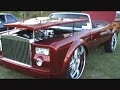 This is a video clip of the Phantom Donk at a Cincinnati, Ohio area car show. This car was built by Spade Kreations in Cincinnati, Ohio. For more information visit www.spademade.com