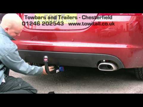 how to fit a towbar to a jaguar x type