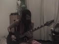 Evila playing Soul Crusher of White Zombie