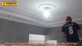 SƠN NANOTHT HÂN HẠNH PHỤC VỤ CÔNG TRÌNH NHÀ ÔNG THIẾT PHÓ CHỦ TỊCH XÃ CAO MINH, VĨNH BẢO, HP