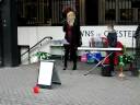 \"Duffy\" busking in Chester \"Duffy\" busking in Chester