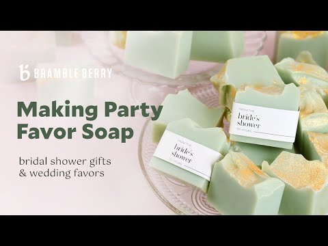 Party Favor Soap Project