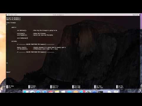 how to draw triangle in c
