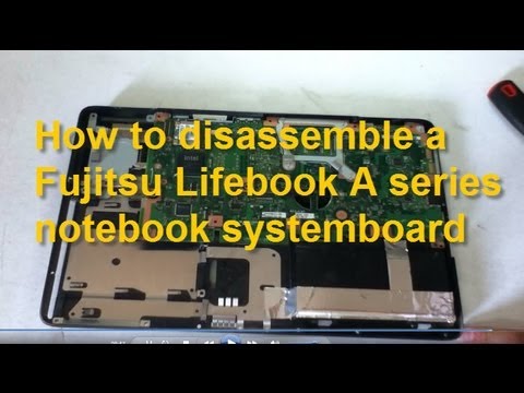 how to recover fujitsu lifebook ah531
