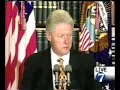 Bill Clinton comments on Columbine