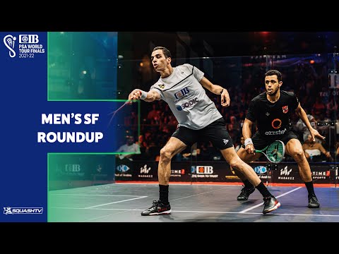 Squash: CIB PSA World Tour Finals 21-22 - Men's Semi-Final Roundup