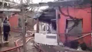 Fikirtepede Sanayide Yangın yürekleri ağızlara getirdi - 06.01.2014 