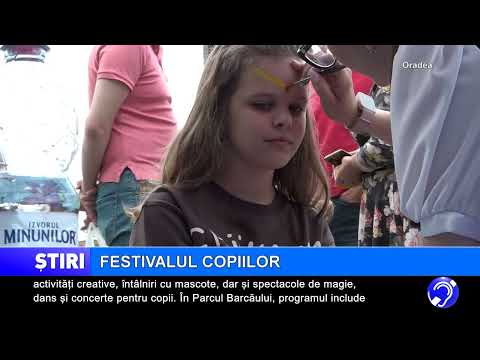 Festivalul copiilor, la Oradea