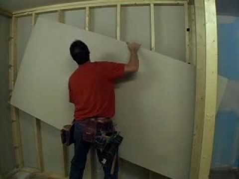 how to fasten drywall to icf