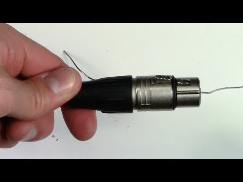 how to repair xlr cable