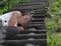 liz visits lenay in Peru and pees in some incan ruins