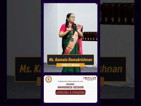 IIT Madras - On campus visits | T.S. Saageth - Grade 12 | Kalvi International Public School