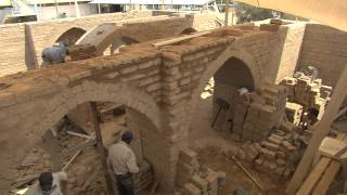 تصنيع الطوب الطيني في مخيم عقبة جبر-أريحا